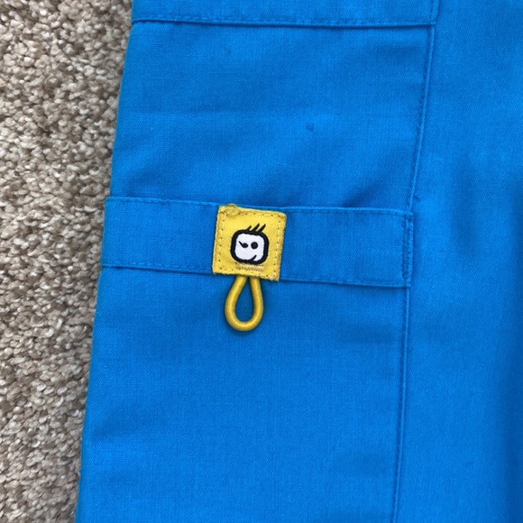 Baby Blue Scrub Pants - Picture 2 of 6